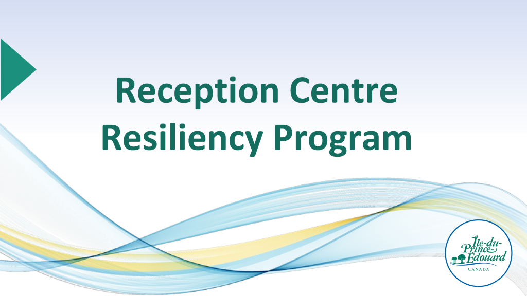 Reception Centre Resiliency Program - Giselle Bernard and Jeremy Oakes